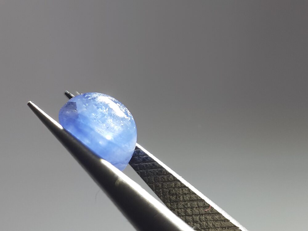 20240531_172207 Natural Blue Sapphire · 1.28 ct · Oval · Cabochon · Heated · Sri Lanka