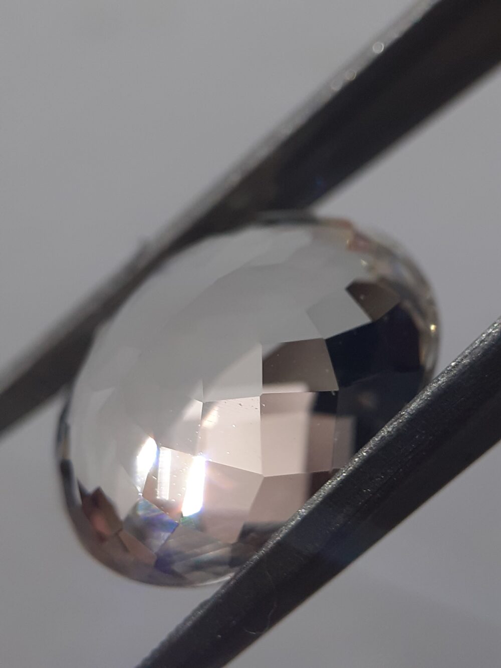 20240607_192129 Natural Greenish Yellow Topaz · 15.1 ct · Oval · Mixed Cut · unheated · Brazil