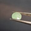 Natural Green Aventurine · 0.450 ct · Round Rose Cut · Green