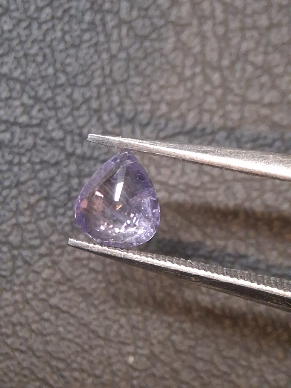 20260731_112926 Natural Lavender Purple Sapphire · 0.715 ct · Pear Mixed Cut · Sri Lanka
