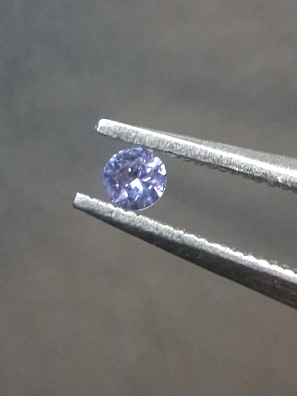 20260805_135048 Natural Tanzanite · 0.030 ct · Round Brilliant Cut · Tanzania