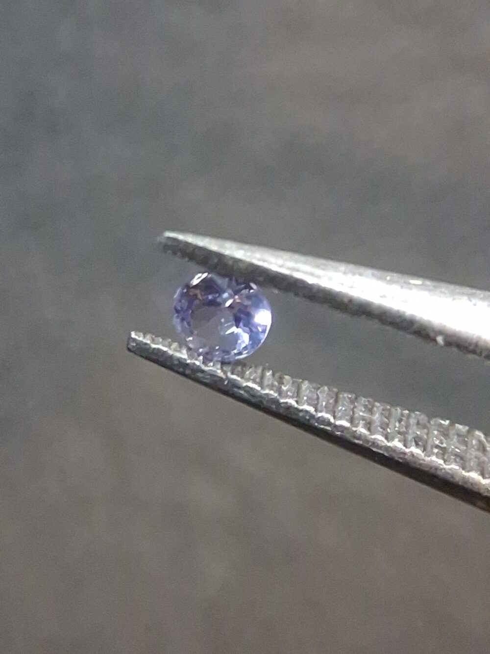 20260805_135051 Natural Tanzanite · 0.030 ct · Round Brilliant Cut · Tanzania