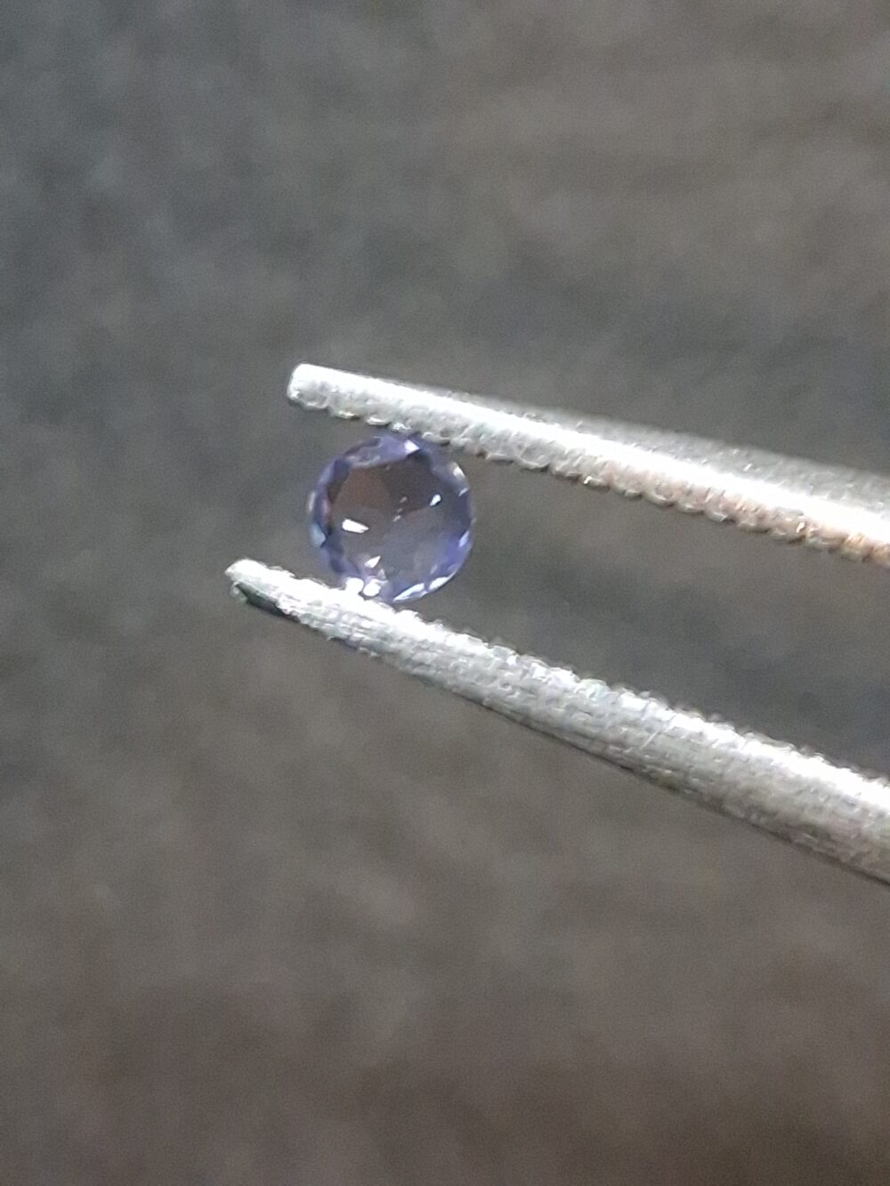 20260805_135056 Natural Tanzanite · 0.030 ct · Round Brilliant Cut · Tanzania