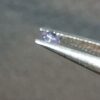 Natural Tanzanite stone · 0.032 ct · Round Brilliant Cut · Tanzania