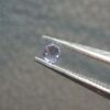 Natural Tanzanite Gemstone · 0.031 ct · Round Brilliant Cut · Tanzania