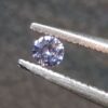 Natural Tanzanite Gemstone · 0.031 ct · Round Brilliant Cut · Tanzania