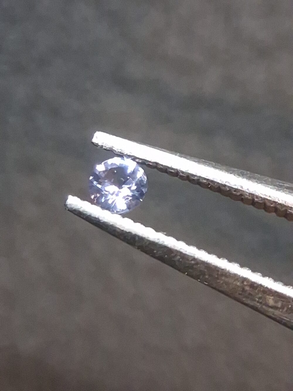 Natural Tanzanite · 0.035 ct · Round Brilliant Cut · Tanzania