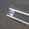 Natural Tanzanite · 0.035 ct · Round Brilliant Cut · Tanzania