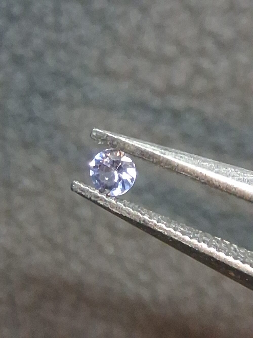 Natural Tanzanite · 0.035 ct · Round Brilliant Cut · Tanzania