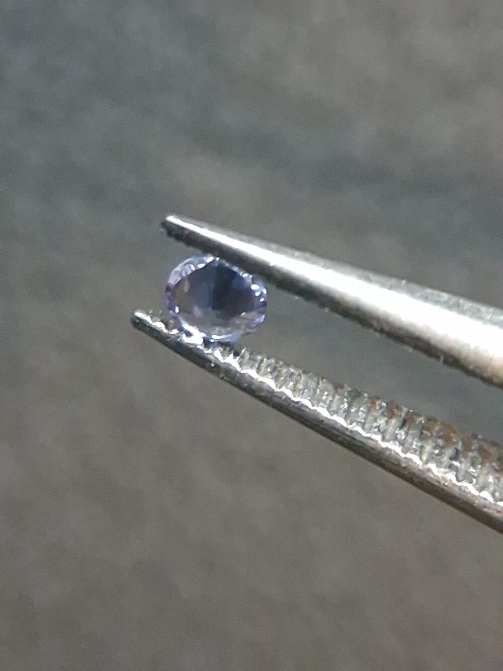 Natural Tanzanite · 0.035 ct · Round Brilliant Cut · Tanzania