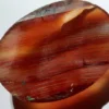 bicolor-orange-and-red-carnelian-rose-cut-oval-12-70-ct-natural-gems-belgium-precious-stones-72665518375236 Natural Chalcedony · 12.7 ct · Oval · Rose Cut Carnelian
