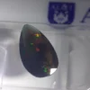 Natural Black Opal · 1.61 ct · Pear · Mixed Cut