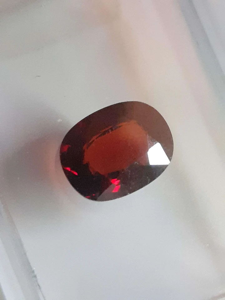 Natural Spessartite Garnet · 1.17 ct · Oval · Mixed Cut