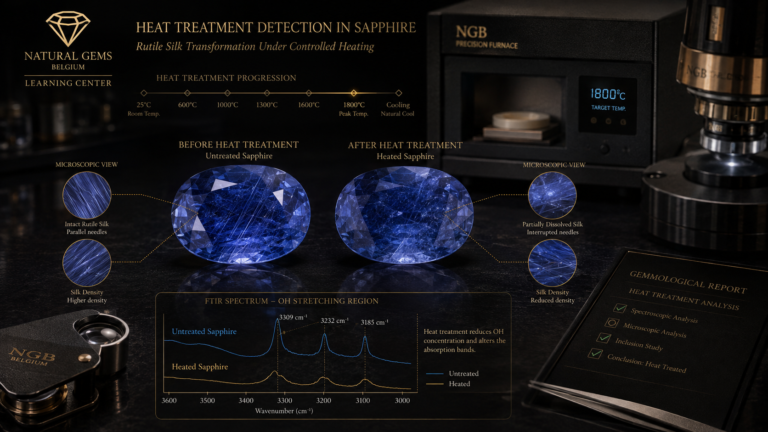 sapphire heat treatment, very common, but amazing results