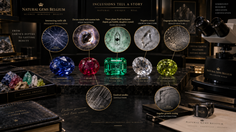 Gemstone Inclusions- Growth, Treatment Origin