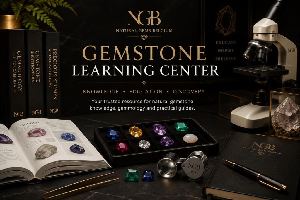 Gemstone Learning Center at Natural Gems Belgium
