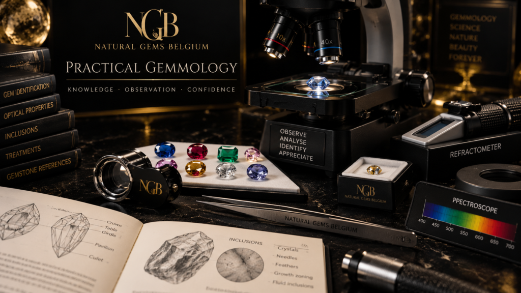 Practical gemmology instruments for gemstone examination